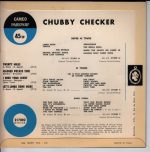 Chubby Checker – Twenty Miles / I Need Your Lovin' 45lik Plak - Görsel 2