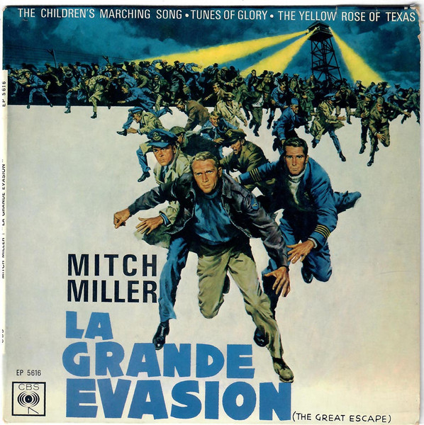 Mitch Miller Et Son Orchestre – La Grande Evasion (The Great Escape) 45lik Plak