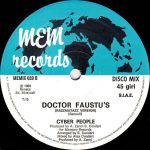 Ciber People – Doctor Faustu's 12'' Maxi Single Plak - Görsel 3