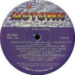 Sam Harris – Sugar Don't Bite 12'' Maxi Single Plak