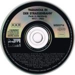 Paranoia In Der Strassenbahn (Punk In Hamburg 1977-83) CD - Görsel 3