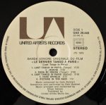 Gato Barbieri – Le Dernier Tango à Paris LP Plak - Görsel 3