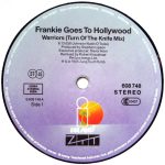Frankie Goes To Hollywood – Warriors (Turn Of The Knife Mix) 12'' Maxi Single Plak - Görsel 3
