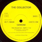 Cerrone – The Collector 12'' Maxi Single Plak - Görsel 3
