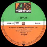 LeVert – Casanova 12'' Maxi Single Plak - Görsel 3