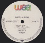 Rose Laurens – Night Sky (Extended Version) 12'' Maxi Single Plak - Görsel 2