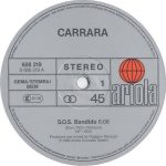 Carrara – S.O.S. Bandido 12'' Maxi Single Plak - Görsel 3