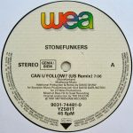 Stonefunkers – Can U Follow? (US Remix) 12'' Maxi Single Plak - Görsel 3