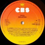 Toto – Isolation LP Plak - Görsel 3