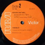 Vangelis – Heaven And Hell LP Plak - Görsel 4