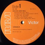Vangelis – Heaven And Hell LP Plak - Görsel 3