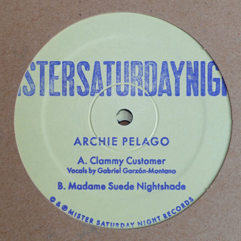 Archie Pelago – Clammy Customer EP 12'' Maxi Single Plak (Deep House)