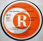 Lucio Battisti – The Original Lucio Battisti LP Plak - Görsel 3