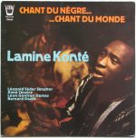 Lamine Konté – Chant Du Nègre... ...Chant Du Monde LP Plak