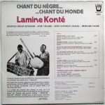 Lamine Konté – Chant Du Nègre... ...Chant Du Monde LP Plak - Görsel 2