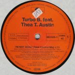 Turbo B. Feat. Thea T. Austin – I'm Not Dead 12'' Maxi Single Plak (Early House) - Görsel 3