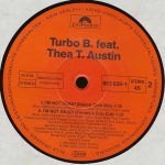 Turbo B. Feat. Thea T. Austin – I'm Not Dead 12'' Maxi Single Plak (Early House) - Görsel 4