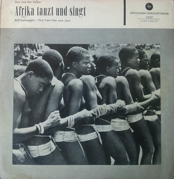 Afrika Tanzt Und Singt (Vom Tam-Tam Zum Jazz) LP Plak
