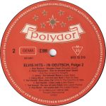 Elvis Hits In Deutsch, Folge 2 LP Plak - Görsel 4